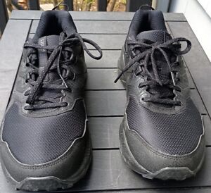 ASICS GEL-Venture 9 Men's Trail Running Shoes, Black, Mens Sz 11, Wide (4E), Exc