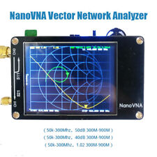 NanoVNA HF VHF UHF UV Vector Network Analyzer Antenna Analyzer + LCD + Battery