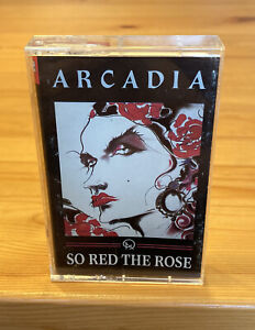 Vtg 1985 So Red The Rose ARCADIA Cassette Tape Capitol RARE Duran Duran EMI 80s!