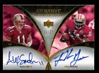 New Listing2007 UD Exquisite Collection Alex Smith Frank Gore Dual AUTO 11/25