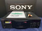 _-SERVICED + CALIBRATED- VIDEO DEMO!-_ Sony TC-C5 Stereo 5 Cassette Changer