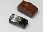 VINTAGE LC60/LC 60 LIGHT METER W/BROWN CASE LEICA