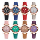 Quartz Wrist Watch Women Ladies Leather Strap Analog Fashion Casual Watches-UK