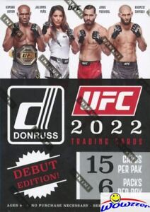 2022 Panini Donruss UFC EXCLUSIVE HUGE Factory Sealed Blaster Box !