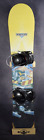 BURTON MOTION SNOWBOARD SIZE 151 CM WITH SIMS LARGE BINDINGS