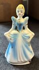 1960 Disney Princess Cinderella Figure Porcelain Ceramic Japan Vintage 5.25