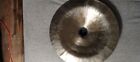 wuhan china cymbal 17 inch bought new barely played, really nice hand made china