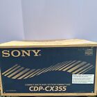 NEW SONY CDP-CX355 CD Compact Disc Player 300 CD Changer MEGA Storage Open Box