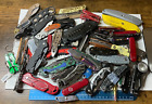 Lot Of TSA Folding Pocket Multi Tools 10+ LBS Variety Mix Knives Assorted TSA
