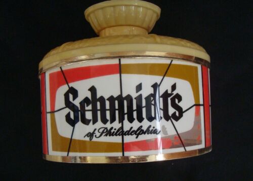 New ListingSchmidts lighted beer sign, wall hanger, ca. 1970s