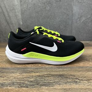 Nike Air Winflo 10 XCC Size 10.5 Mens Black Volt Running Shoes