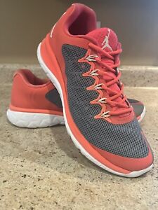 Nike Air Jordan Flight Runner 2 Shoes Infrared Graphite 715572-635 Mens Sz 10.5