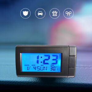 Portable Mini Digital Clock Date Time Temperature For Car Dashboard Desk Table, (For: 2021 BMW X5 xDrive40i 3.0L)