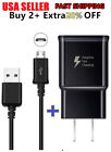 For Samsung Galaxy Tab A 4 E S2 Tablet Wall Charger + USB Micro Charging Cable