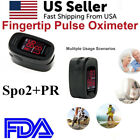 CONTEC LED Fingertip pulse Oximeter Finger Pulse Blood Oxygen SpO2 Monitor FDA