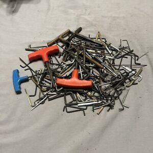 LARGE LOT OF 180+ ALLEN KEYS, HEX KEYS, HEX WRENCHES