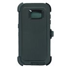 For Samsung Galaxy (S7 Edge) Case (Universal Clip fits Otterbox Defender) Black