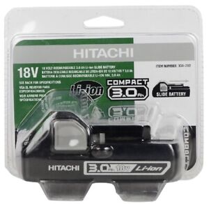 Hitachi 339-782 BSL1830C 18V 3.0Ah Lithium Ion Battery New Retail.