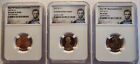 3- coin set  2019-W COMPLETE WEST POINT LINCOLN CENT  NGC PF69, RPF69, MS69