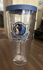 Tervis 24 Oz Clear Insulated Tumbler with Lid Dallas Mavericks Lifetime Guaranty