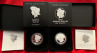 New Listing2023 $1 S PROOF SILVER PEACE & MORGAN DOLLAR WITH BOX/COA 2 COIN SET 23XL 23XF