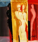 Spirit Lovers by Alfred Gockel Original Acrylic on Canvas UNFRAMED LTD Edition