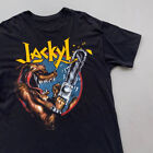 Rare Jackyl band tee Band Singer Black Men All size Shirt
