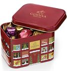 Godiva Chocolatier Holiday  15 Piece G Cube Tin, Chocolate Truffle Gift Box