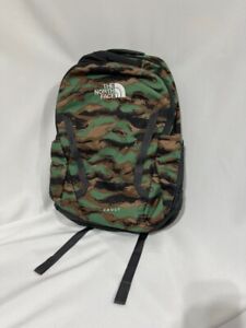 NEW - The North Face TNF SS23 Vault Green Tiger Camouflage Backpack Unisex