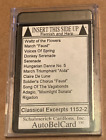 Schulmerich Carillons AutoBelCard Bells Music Memory Card Classical 1152-2