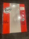 vintage nylon silky TALL stockings, size 11  rare, sealed package Lt grey
