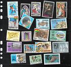 GHANA 20 DIFFERENT POSTALLY USED SPICTORIALS TAMP COLLECTION LOT PACKET SET