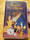 🚨🚨RARE Walt Disney's Beauty and The Beast VHS 1992 Black Diamond Classic