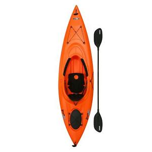 New Lifetime Lancer 10 ft Sit-In Kayak (Paddle Included), 90817, Orange