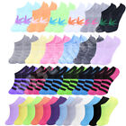 No Show Liner Low Cut Socks Women Ankle Invisible Cotton 3/6/12 Pairs