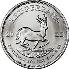 2022 South Africa 1 oz 999 Silver Krugerrand Coin Brilliant Uncirculated