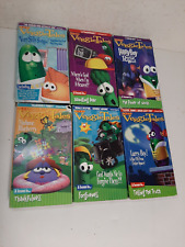 Veggie Tales Lot of 6 VHS Tapes
