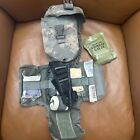 USGI Army ACU Individual First Aid Kit IFAK Pouch Insert W/ Contents ~ expired