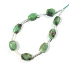 Natural A++ Emerald Oval Shape Faceted Gemstone Loose Beads 5