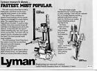 1979 Print Ad of Lyman All-American Turret Press & Spar-T Press Reloader