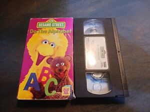 Sesame Street - Do the Alphabet (VHS, 1996)  Tested