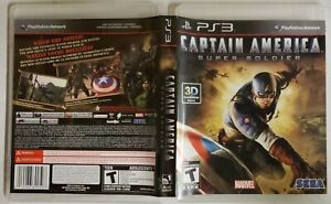 Captain America: Super Soldier (Sony PlayStation 3, 2011) PS3 NO MANUAL