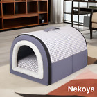 Warm Winter Indoor Large Dog House Removable And Washable Soft Warm Cave Bed