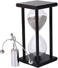 Decorative Sand Timer Clock Hourglass –with Balance Physics Motion Desk Toy Scul