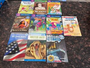 LOT Of 10 Level 3 Books I Can Read, Step Into Reading Books