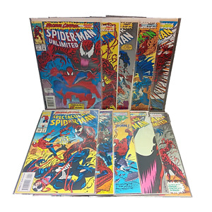 New ListingMaximum Carnage Lot of 10 Comics Venom Amazing Spider-Man Web Of Spectacular