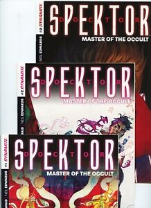 Doctor Spektor Master of Occult #1, #2, #2, #3, and #4 Dynamite 5 Comic Lot ****