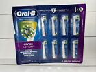 New Listing8 Genuine ORAL-B Cross Action Toothbrush Replacement Brush Heads Tooth Electric