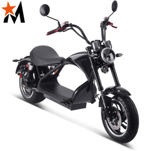 Mototec Lowboy 2500 Fat Tire Scooter Electric Moped Adult 2500W Max Speed 28mph