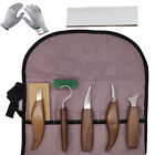 Wood Carving Knives Set Tools Spoon Kit Whittling Carpenter Gifts 10Pcs/Set